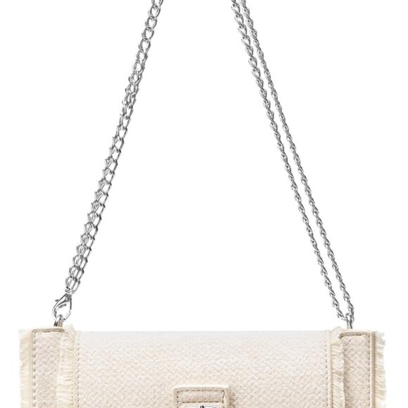 Crossbody Bag for Women Leather Small Purse Cellphone Wallet Adjustable Chain - Picture 1 of 7